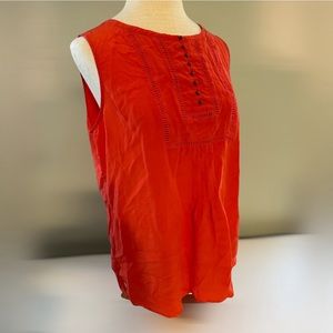 Daniel Rainn sleeveless silk blouse
